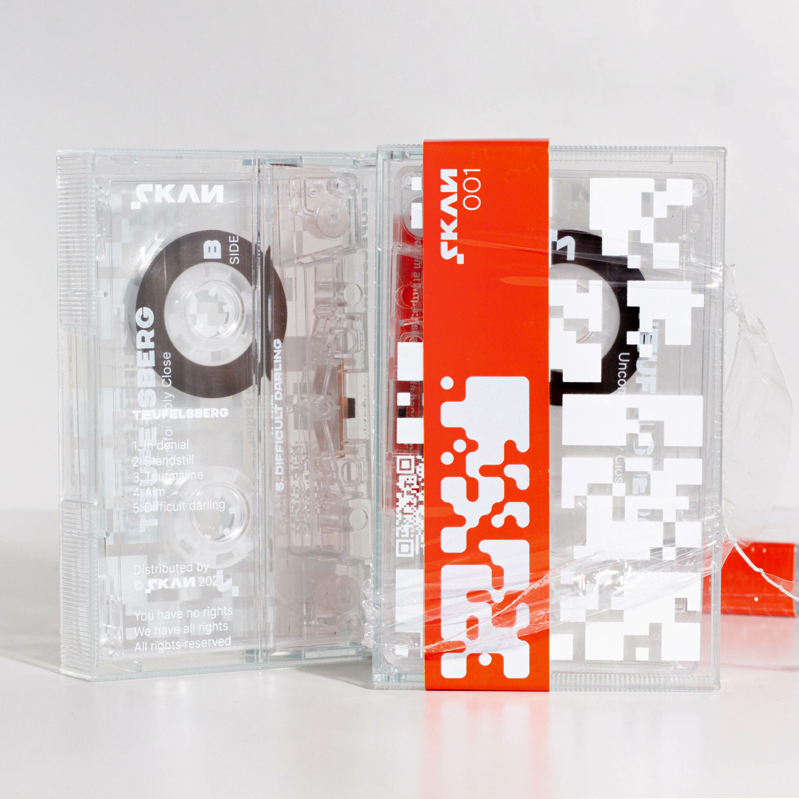 SKAN001 Cassette Tape Teufelsberg Uncomfortably Close